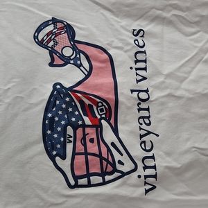 Boys Vineyard Vines Lacrosse tshirt- L (16)